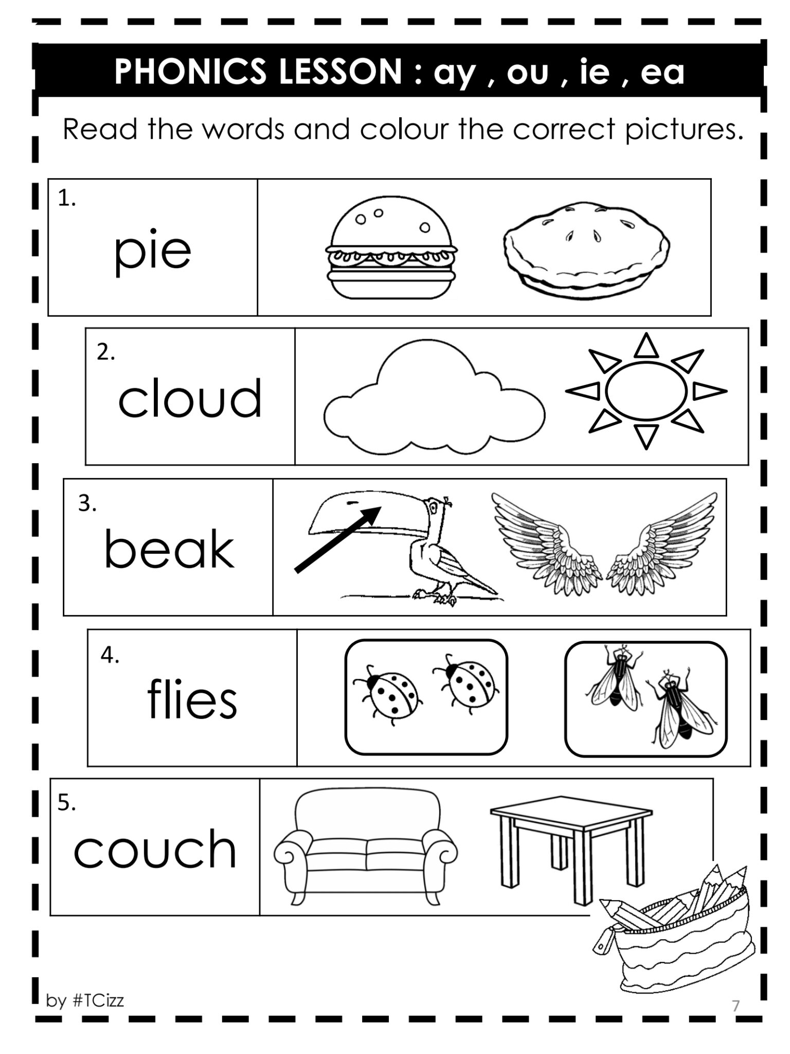 Phonics booklets year 2 Sheets