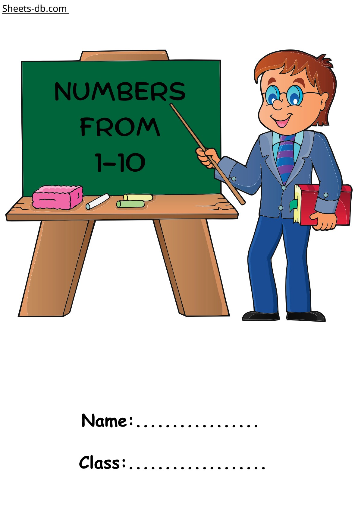 Numbers worksheets – Sheets