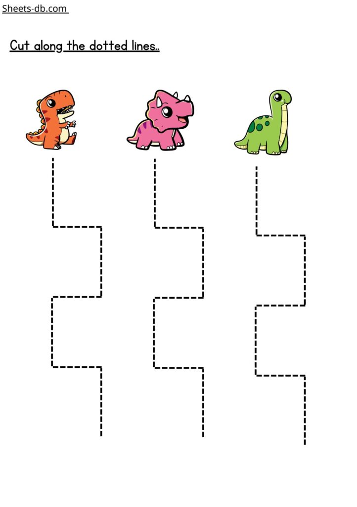 Scissors skills – Sheets