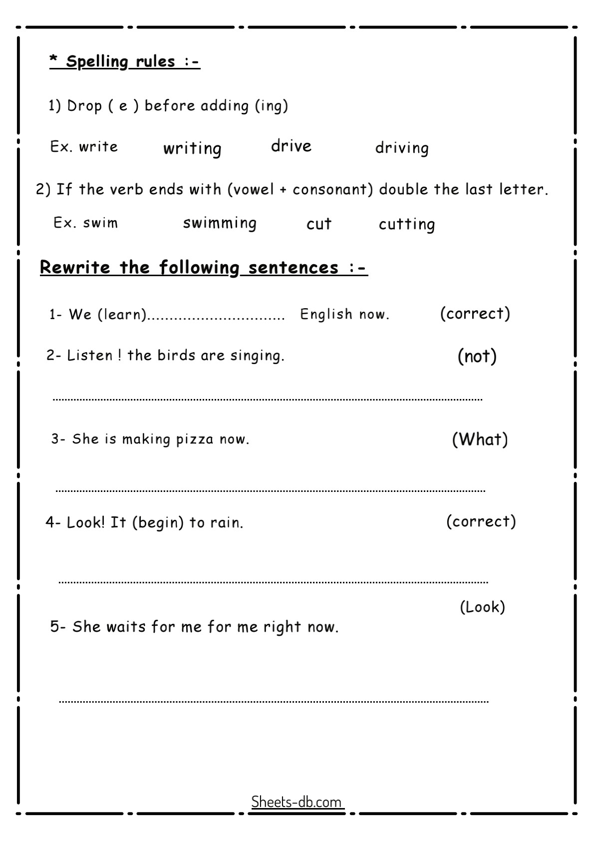Present Continuous _3