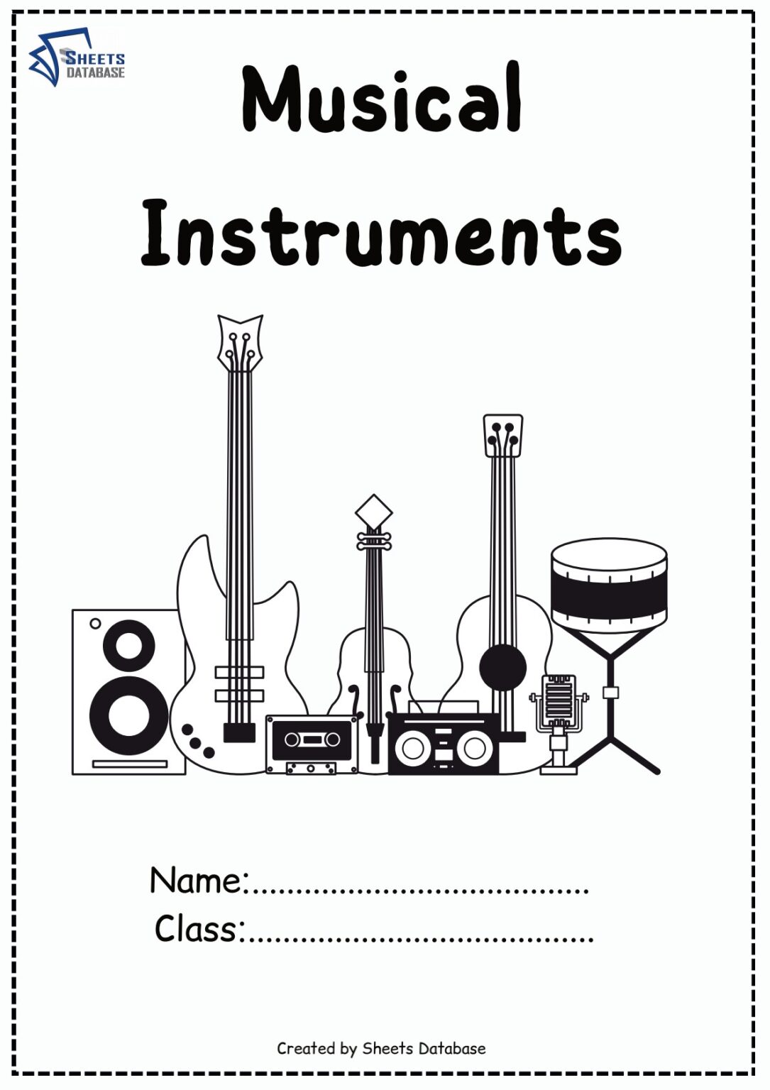 Musical Instruments – Sheets
