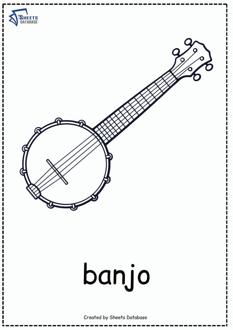 Musical Instruments – Sheets