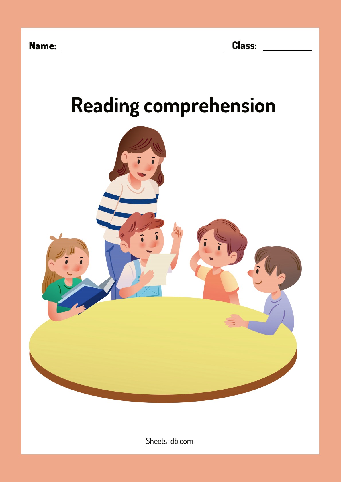 Reading comprehension for kindergarten _1